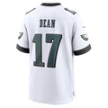 Perkns P.Eagles #17 Nakobe Dean White Game Jersey