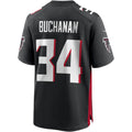 Perkns A.Falcons #34 Ray Buchanan Black Team Game Jersey