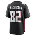 Perkns A.Falcons #82 Casey Washington Black Team Game Jersey