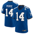 Perkns #14 Alec Pierce Player IN.Colts Indiana Nights Alternate Game Stitched Jerseys - Royal