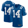 Perkns #14 Alec Pierce Player IN.Colts Player Game Stitched Jerseys - Royal