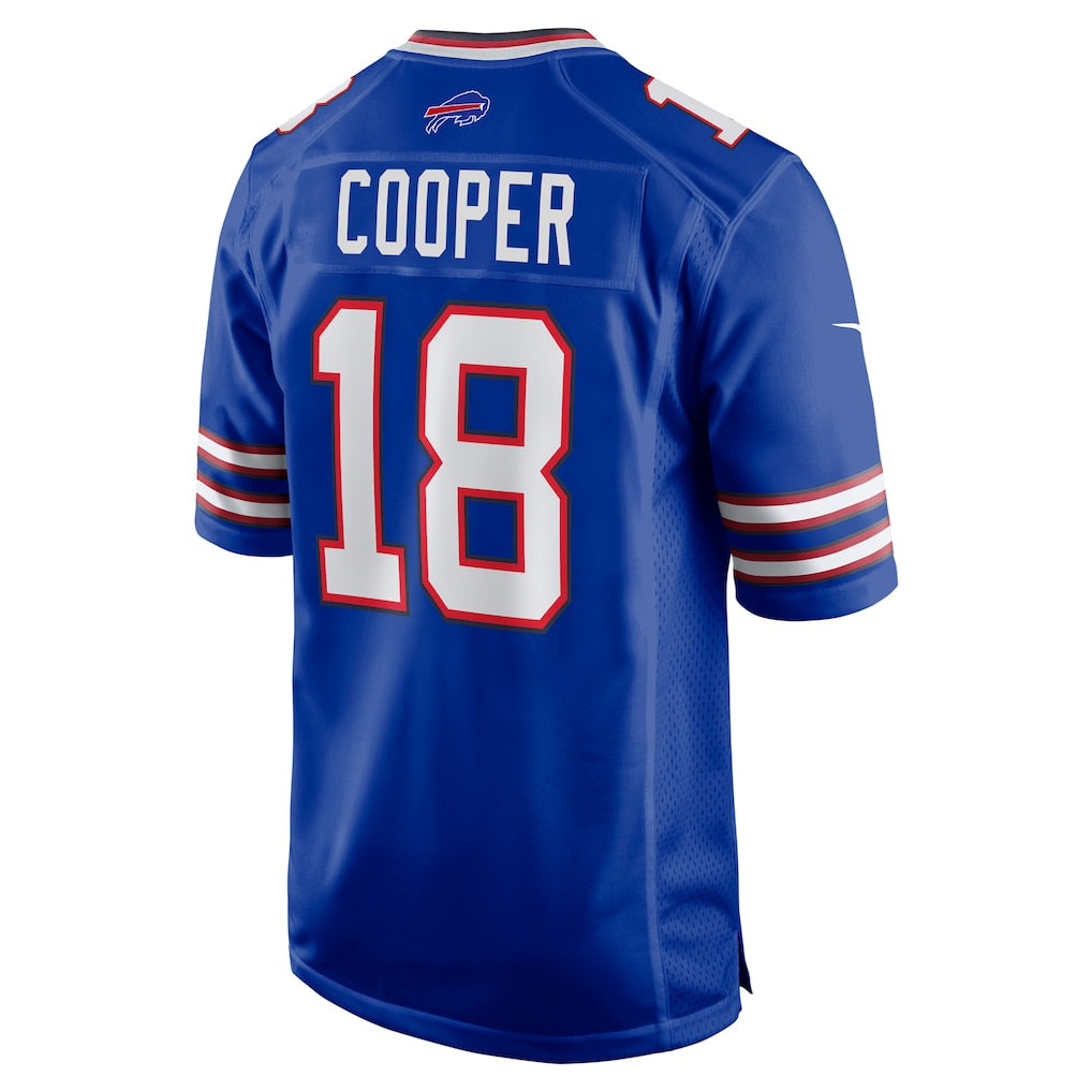 Perkns B.Bills #18 Amari Cooper Royal Game Jersey