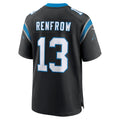 Perkns C.Panthers #13 Hunter Renfrow Black Team Game Jersey