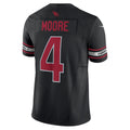 Perkns A.Cardinals #4 Rondale Moore Black Vapor F.U.S.E. Limited Jersey