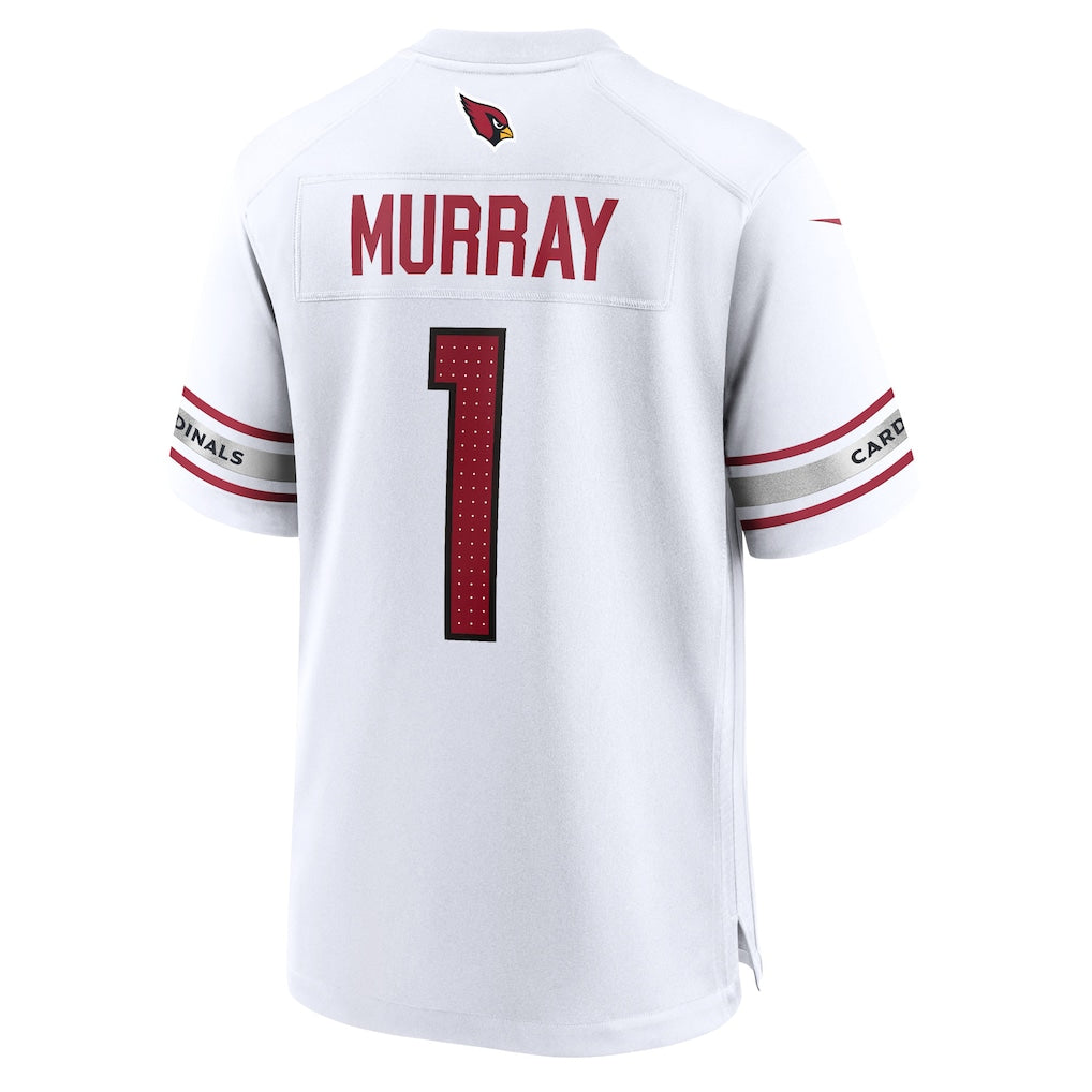 Perkns A.Cardinals #1 Kyler Murray White Team Game Jersey