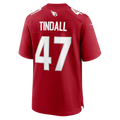 Perkns A.Cardinals #47 Channing Tindall Cardinal Team Game Jersey