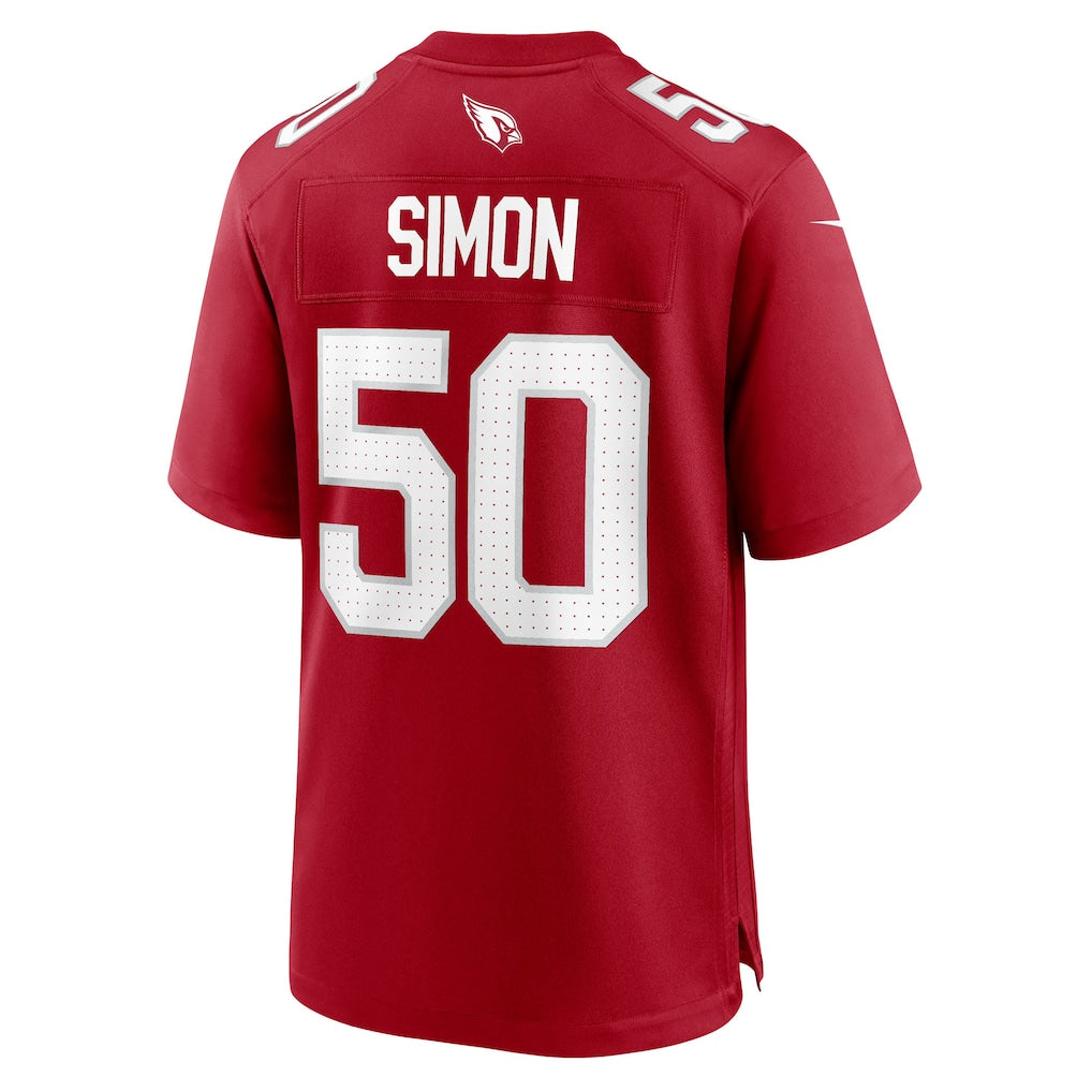 Perkns A.Cardinals #50 Cody Simon Cardinal Team Game Jersey