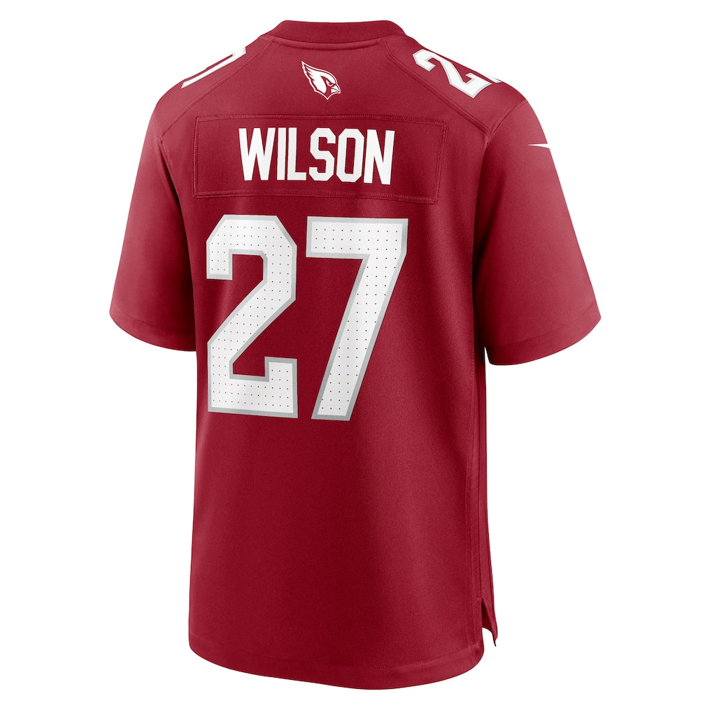 Perkns A.Cardinals #27 Divaad Wilson Cardinal Team Game Jersey