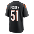 Perkns C.Bengals #51 Isaiah Foskey Black Team Game Jersey