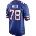 Perkns B.Bills #78 Bruce Smith Royal Game Retired Player Jersey