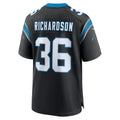 Perkns C.Panthers #36 Demani Richardson Black Team Game Jersey