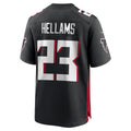 Perkns A.Falcons #23 DeMarcco Hellams Black Team Game Jersey