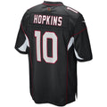 Perkns A.Cardinals #10 DeAndre Hopkins Black Game Player Jersey