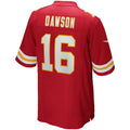 Perkns KC.Chiefs #16 Len Dawson Red Game Retired Player Jersey