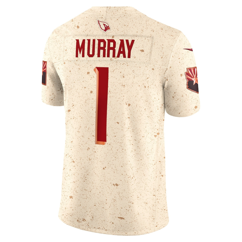 Perkns A.Cardinals #1 Kyler Murray Natural 2025 Rivalries Collection Limited Jersey