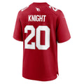 Perkns A.Cardinals #20 Zonovan Knight Cardinal Team Game Jersey