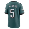 Perkns P.Eagles #5 Donovan McNabb Midnight Green Team Game Jersey