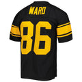 Perkns P.Steelers #86 Hines Ward Mitchell & Ness Black Legacy Replica Jersey