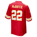 Perkns KC.Chiefs #22 Trent McDuffie Red Retired Player Game Jersey