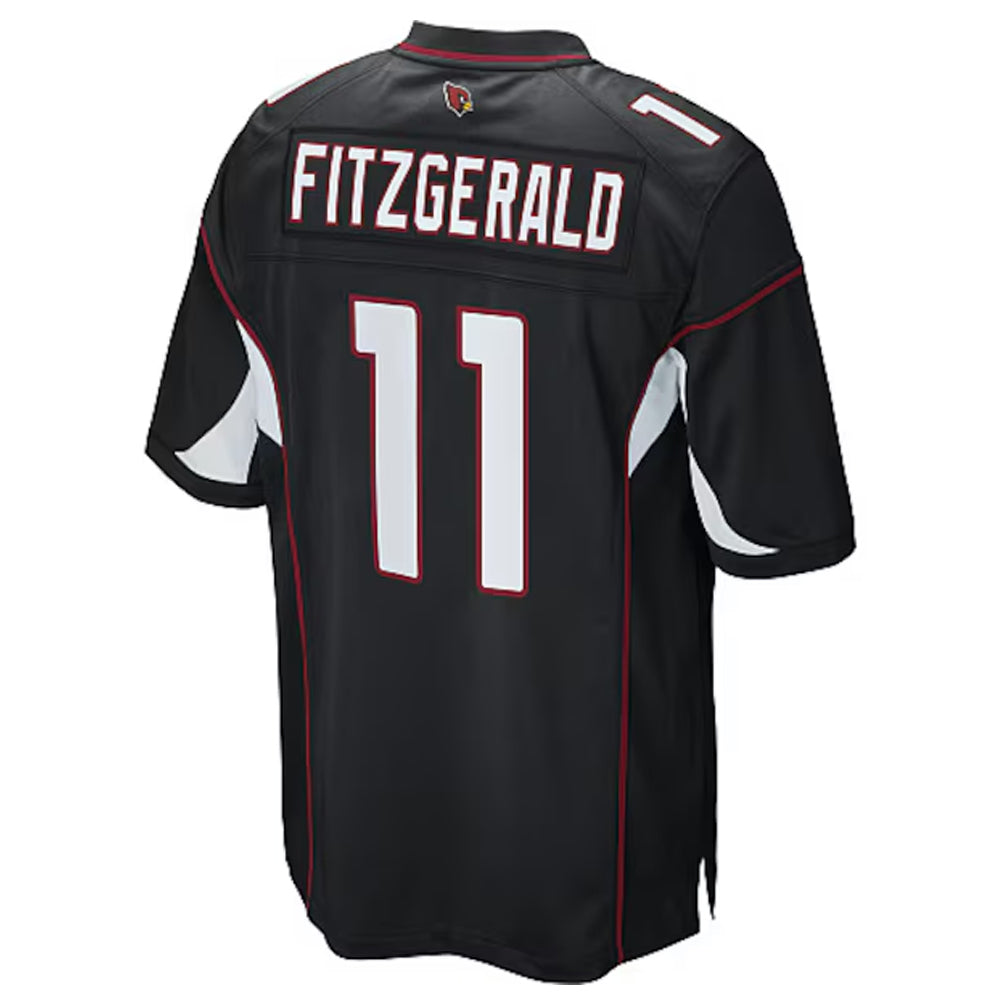 Perkns A.Cardinals #11 Larry Fitzgerald Player Black Game Stitched Jerseys