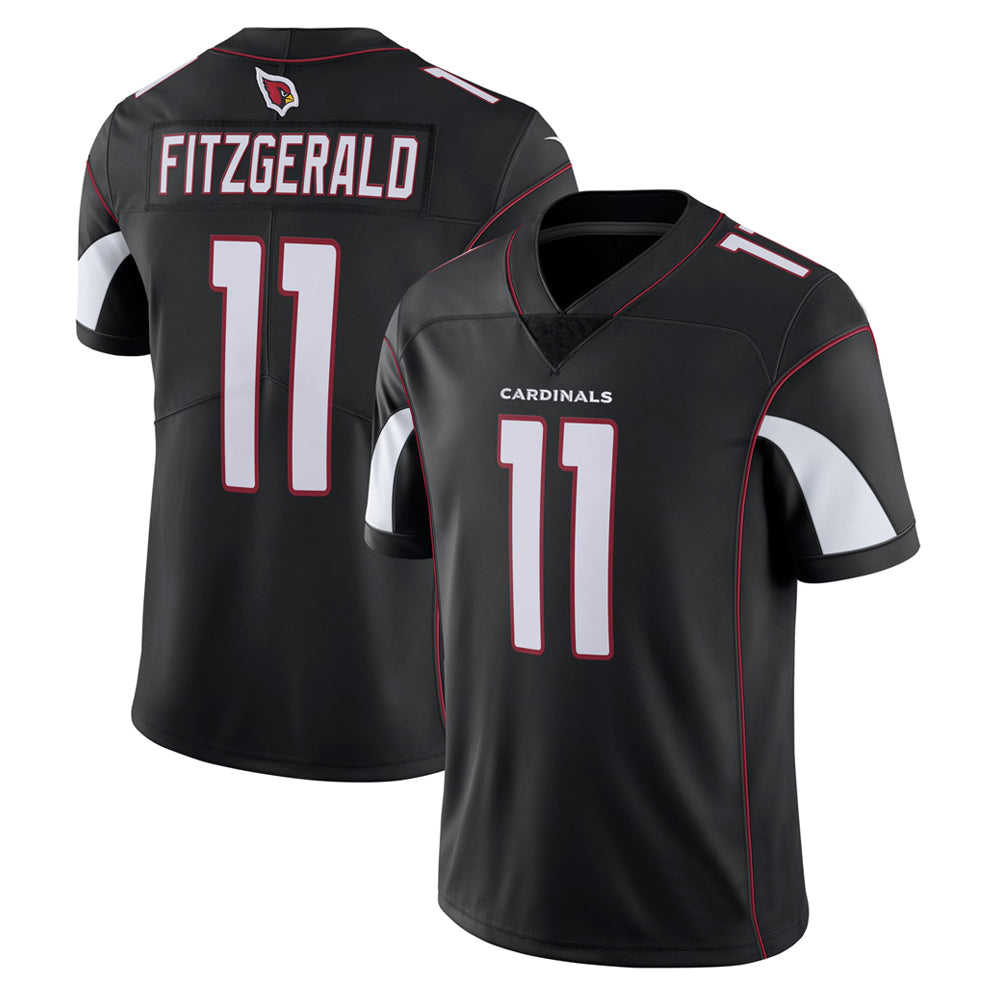 Perkns A.Cardinals #11 Larry Fitzgerald Player Black Vapor Limited Stitched Jerseys