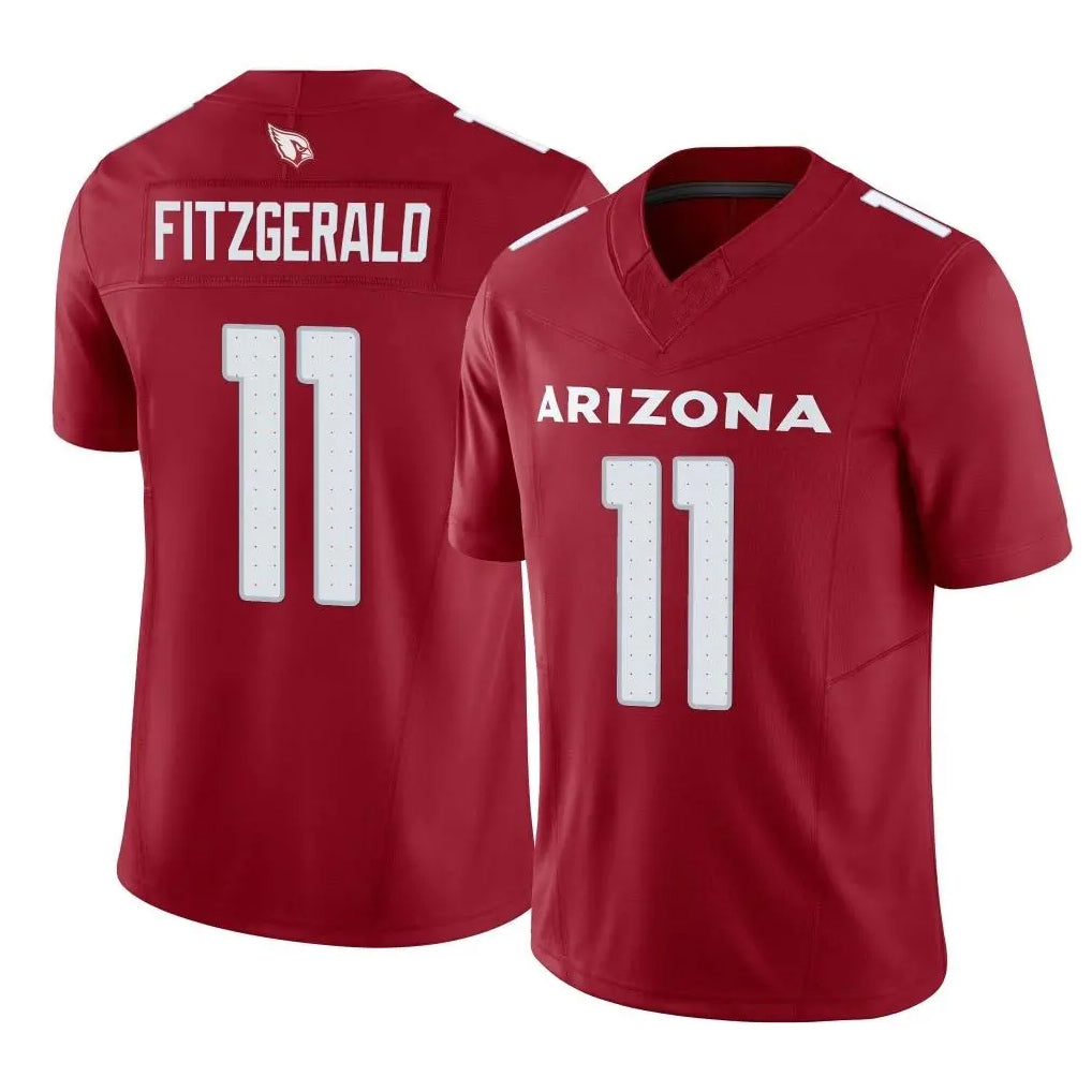Perkns A.Cardinals #11 Larry Fitzgerald Player Cardinal Vapor F.U.S.E. Limited Home Game Stitched Jerseys