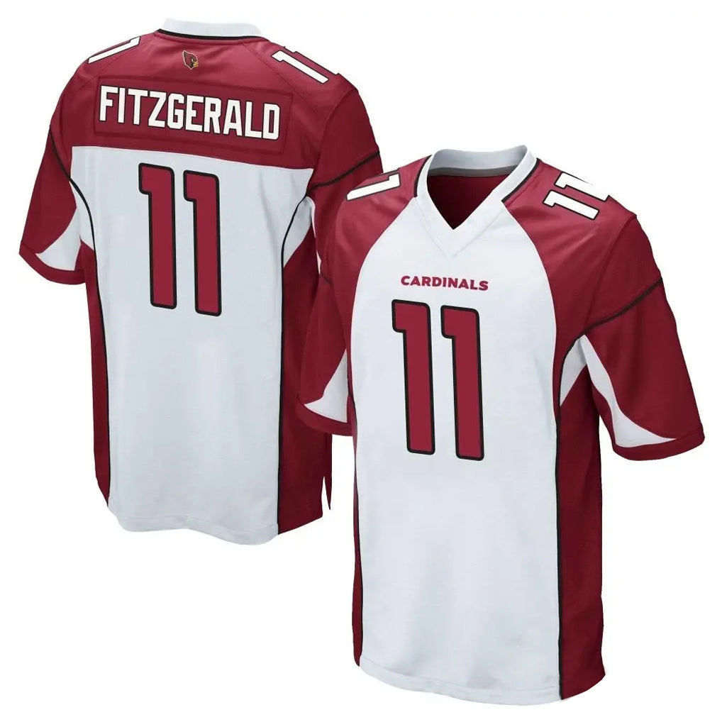 Perkns A.Cardinals #11 Larry Fitzgerald Player White Cardinal Home Game Stitched Jerseys