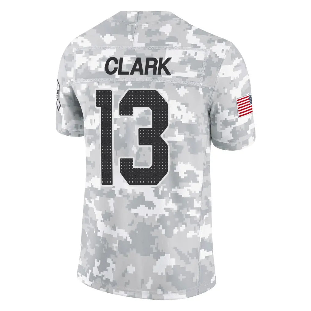 Perkns A.Cardinals #13 Kei'Trel Clark Player Camo Salute to Service Limited Home Stitched Jerseys