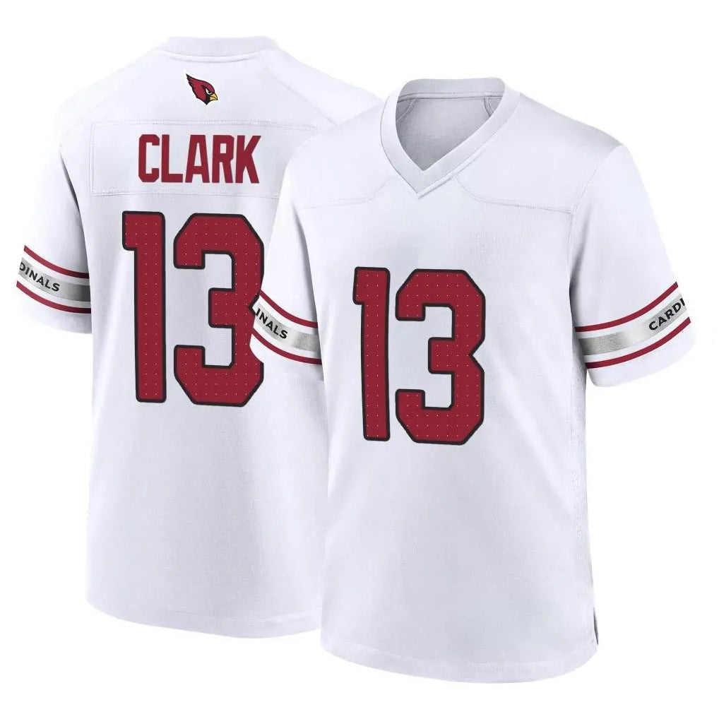 Perkns A.Cardinals #13 Kei'Trel Clark Player White Home Game Stitched Jerseys