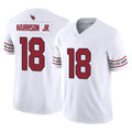 Perkns A.Cardinals #18 Marvin Harrison Jr. Player White Vapor F.U.S.E. Limited Home Game Stitched Jerseys
