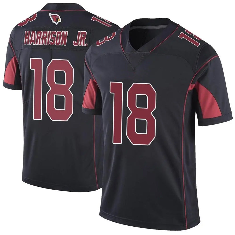 Perkns A.Cardinals #18 Marvin Harrison Jr. Player Black Vapor Limited Elite  Stitched Jerseys