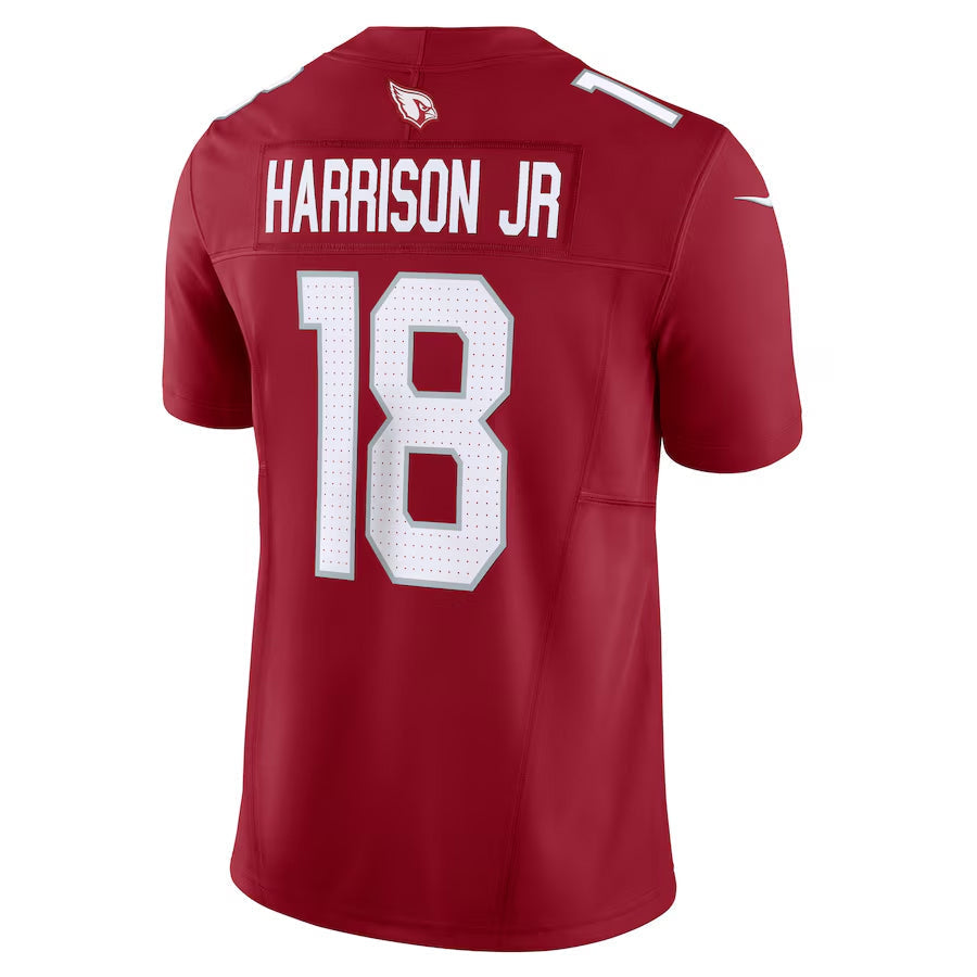 Perkns A.Cardinals #18 Marvin Harrison Jr. Player Cardinal Vapor F.U.S.E. Limited Stitched Jerseys