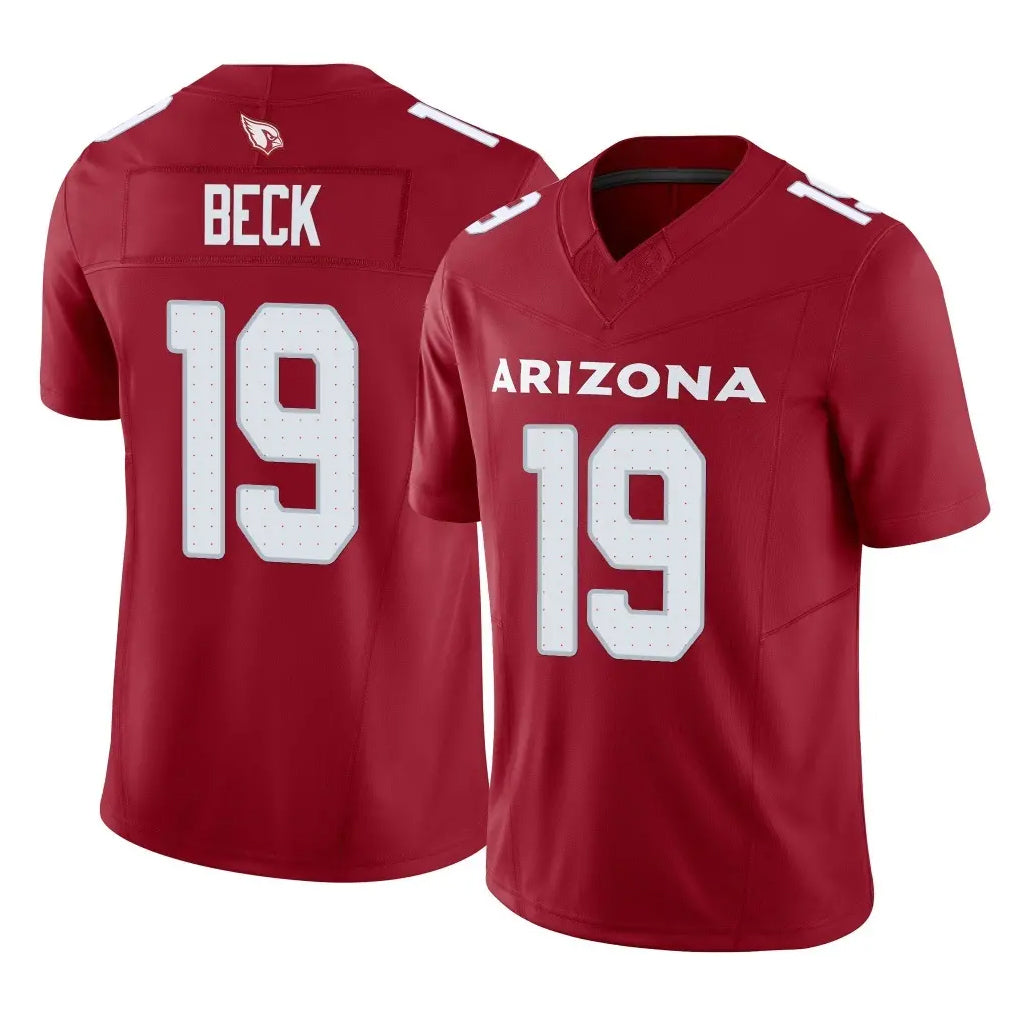 Perkns A.Cardinals #19 Carson Beck Player Cardinal Vapor F.U.S.E. Limited Home Game Stitched Jerseys