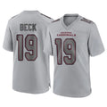 Perkns A.Cardinals #19 Carson Beck Player Gray Fashion Home Game Stitched Jerseys