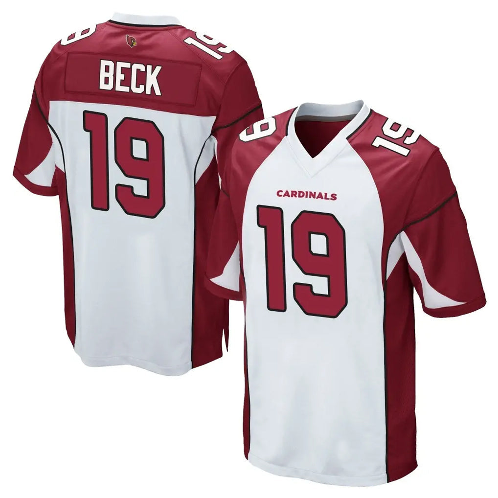 Perkns A.Cardinals #19 Carson Beck Player White Cardinal Home Game Stitched Jerseys