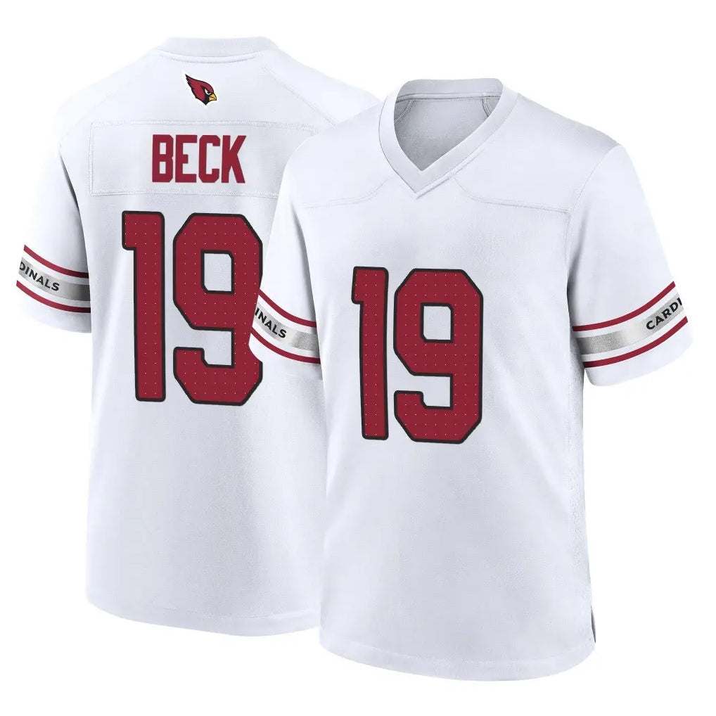 Perkns A.Cardinals #19 Carson Beck Player White Home Game Stitched Jerseys