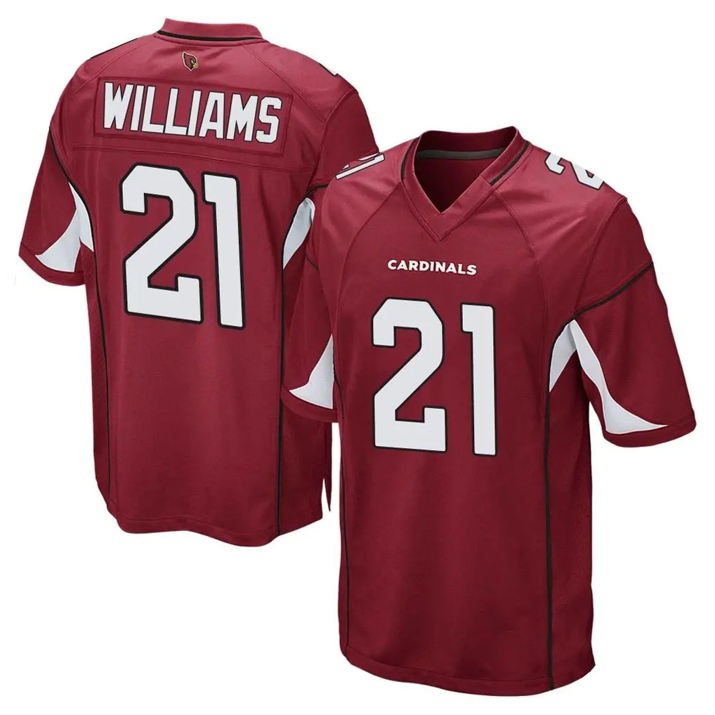 Perkns A.Cardinals #21 Garrett Williams Player Cardinal Home Game Stitched Jerseys