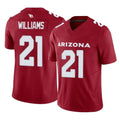 Perkns A.Cardinals #21 Garrett Williams Player Cardinal Vapor F.U.S.E. Limited Home Game Stitched Jerseys