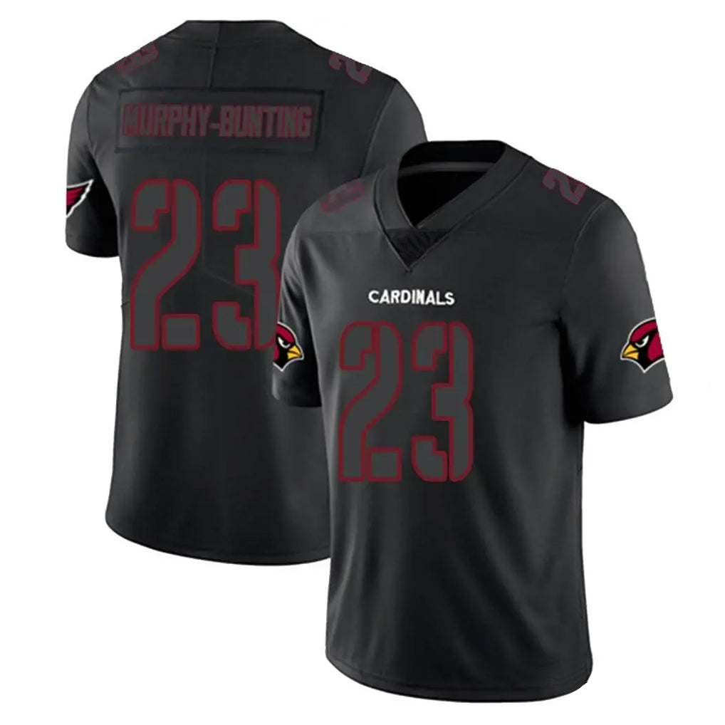 Perkns A.Cardinals #23 Sean Murphy-Bunting Player Black Impact Limited Home Game Stitched Jerseys