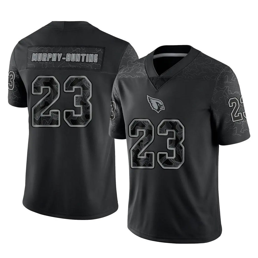 Perkns A.Cardinals #23 Sean Murphy-Bunting Player Black RFLCTV Limited Home Game Stitched Jerseys