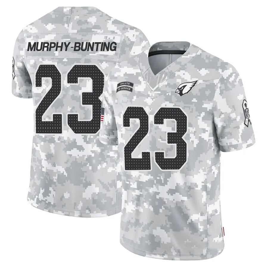 Perkns A.Cardinals #23 Sean Murphy-Bunting Player Camo Salute to Service Limited Stitched Jerseys