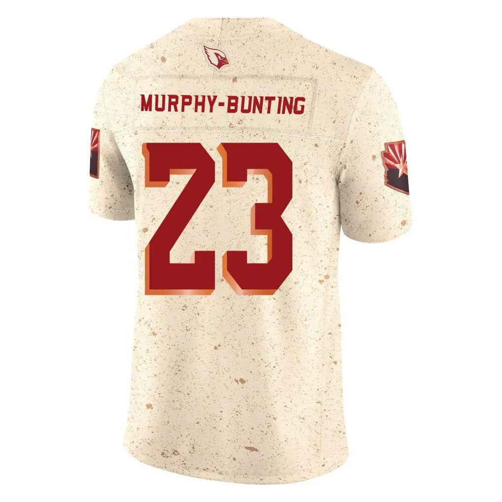 Perkns A.Cardinals #23 Sean Murphy-Bunting Player Cream Rivalries Collection Vapor Limited Home Game Stitched Jerseys