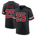 Perkns A.Cardinals #25 Zaven Collins Player Black Game Home Stitched Jerseys