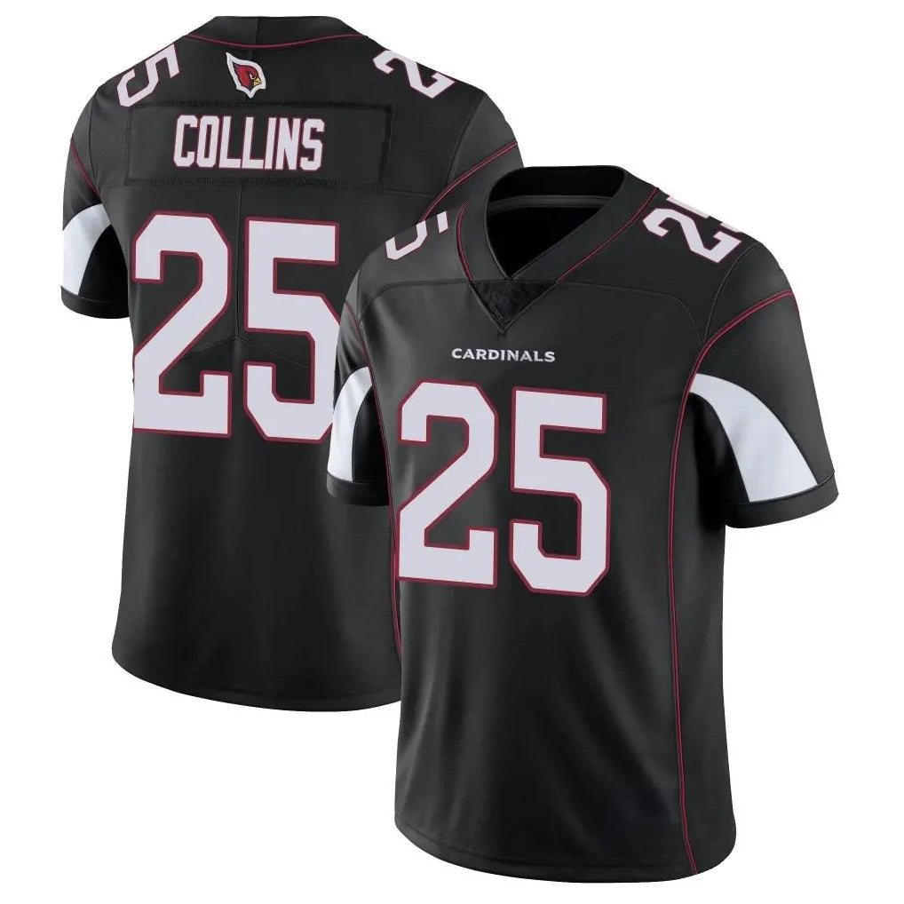 Perkns A.Cardinals #25 Zaven Collins Player Black Vapor Limited Home Game Stitched Jerseys