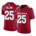 Perkns A.Cardinals #25 Zaven Collins Player Cardinal Vapor F.U.S.E. Limited Home Game Stitched Jerseys