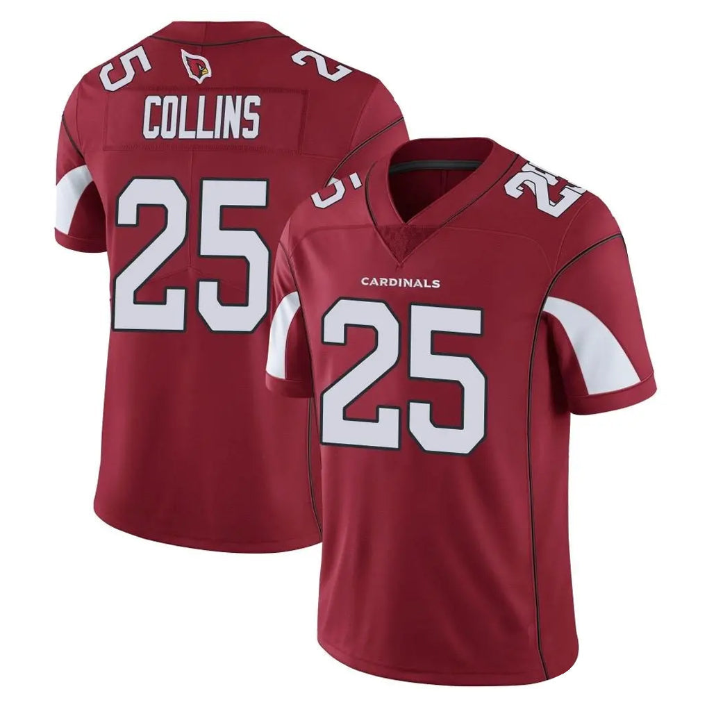 Perkns A.Cardinals #25 Zaven Collins Player Cardinal Vapor Limited Home Game  Stitched Jerseys