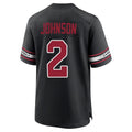Perkns A.Cardinals #2 Will Johnson Player Black Alternate Game Stitched Jerseys