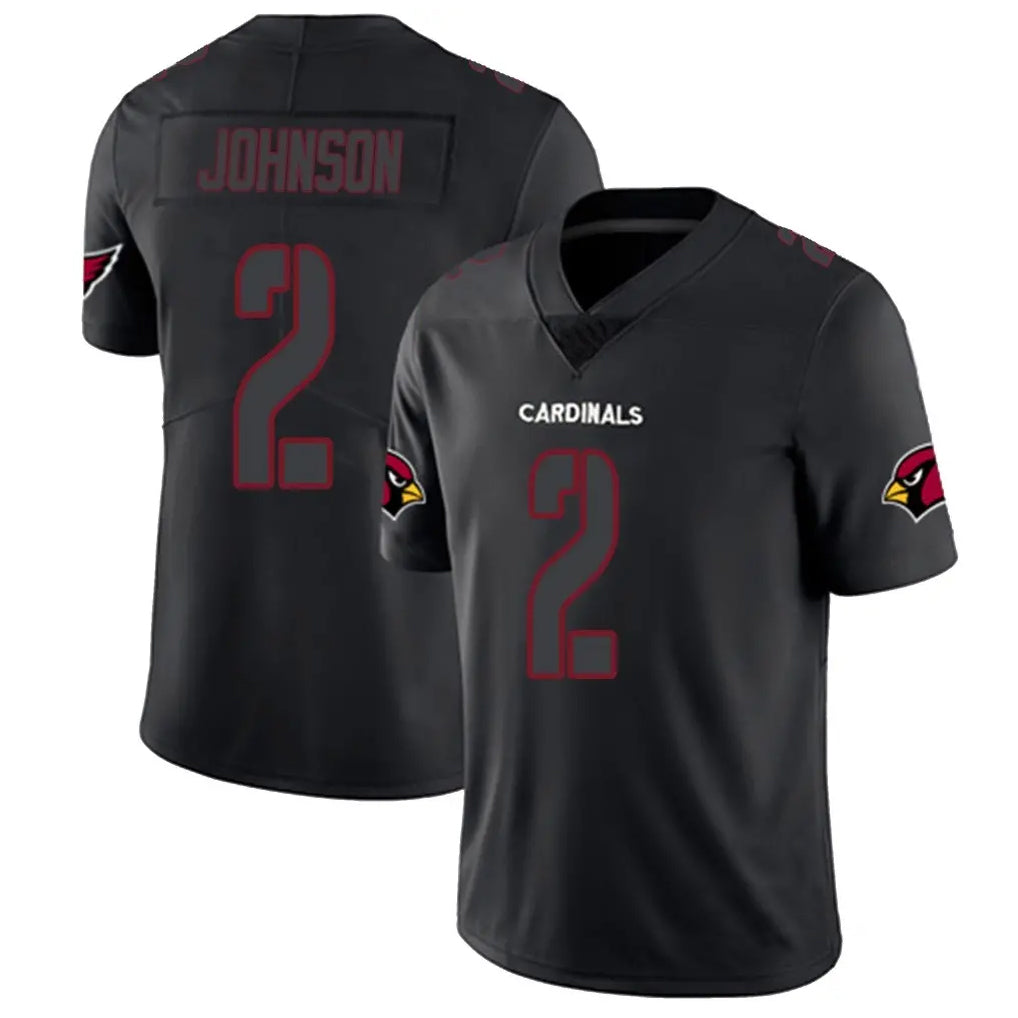 Perkns A.Cardinals #2 Will Johnson Player Black Impact Limited Home Game Stitched Jerseys