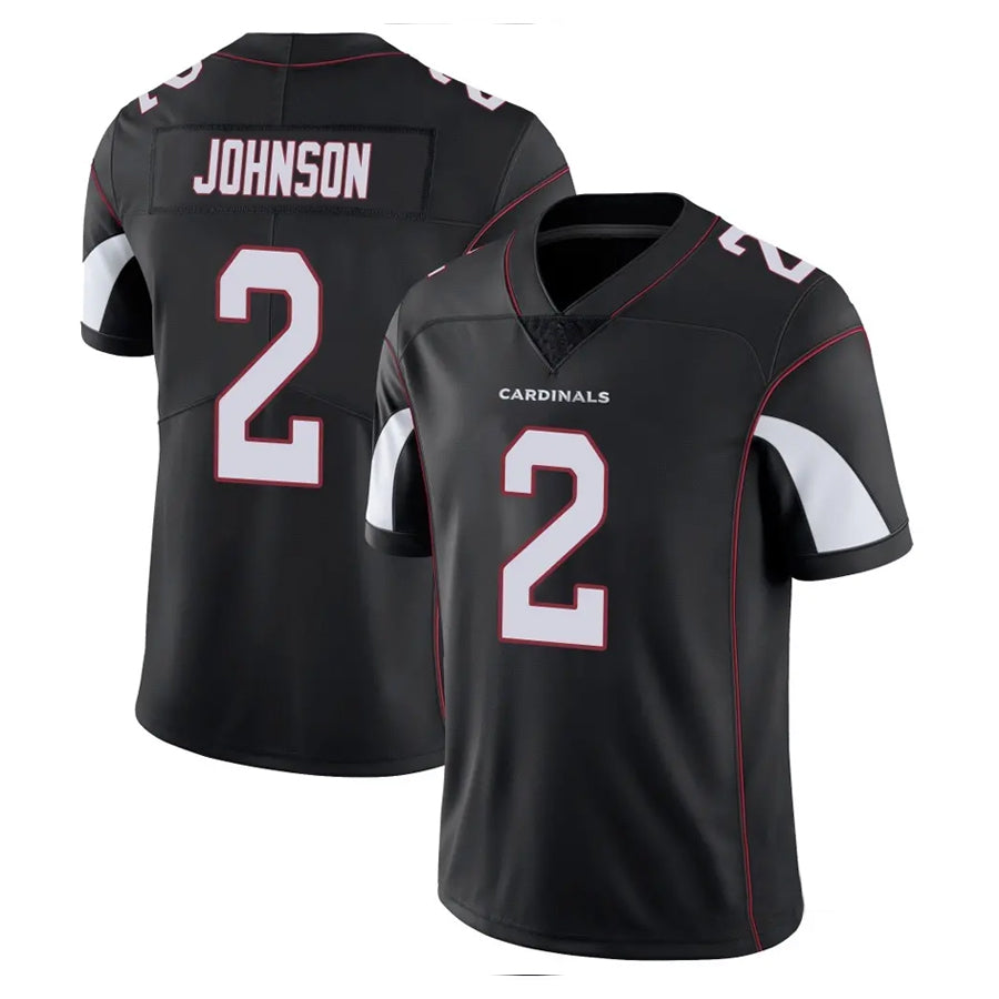 Perkns A.Cardinals #2 Will Johnson Player Black Vapor Limited Home Game Stitched Jerseys
