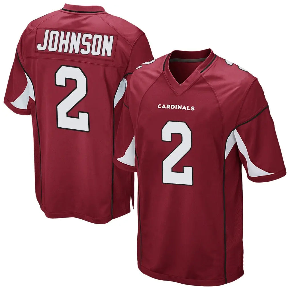 Perkns A.Cardinals #2 Will Johnson Player Cardinal Home Game Stitched Jerseys